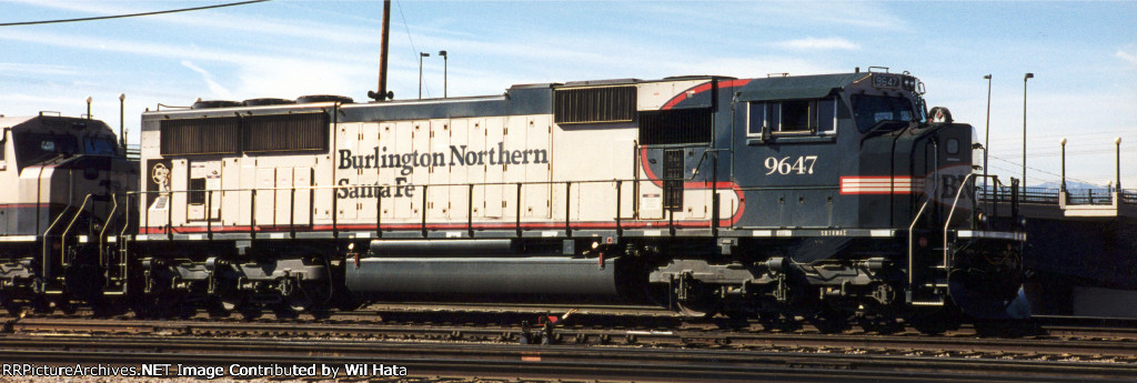 BNSF SD70MAC 9647